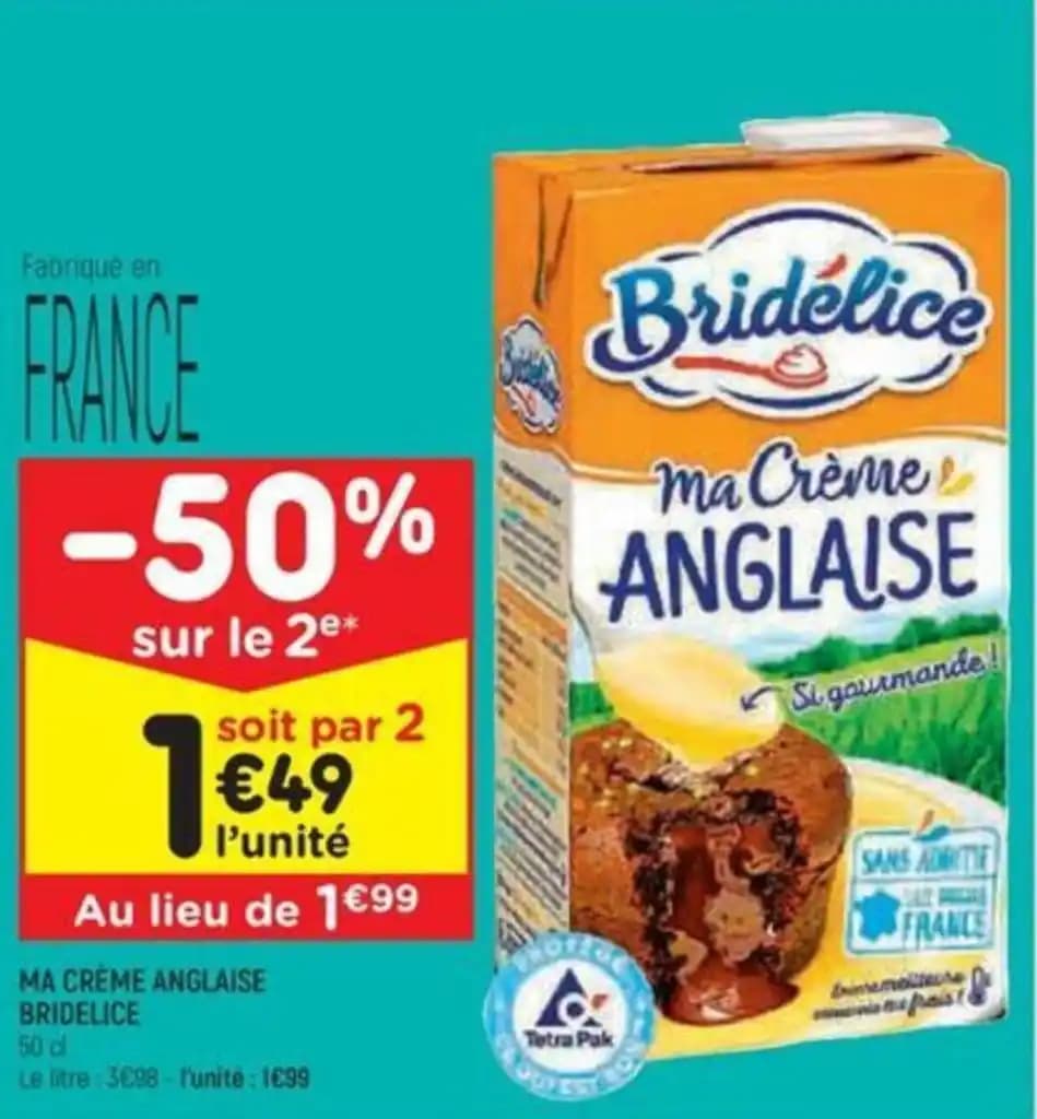 MA CRÈME ANGLAISE BRIDELICE