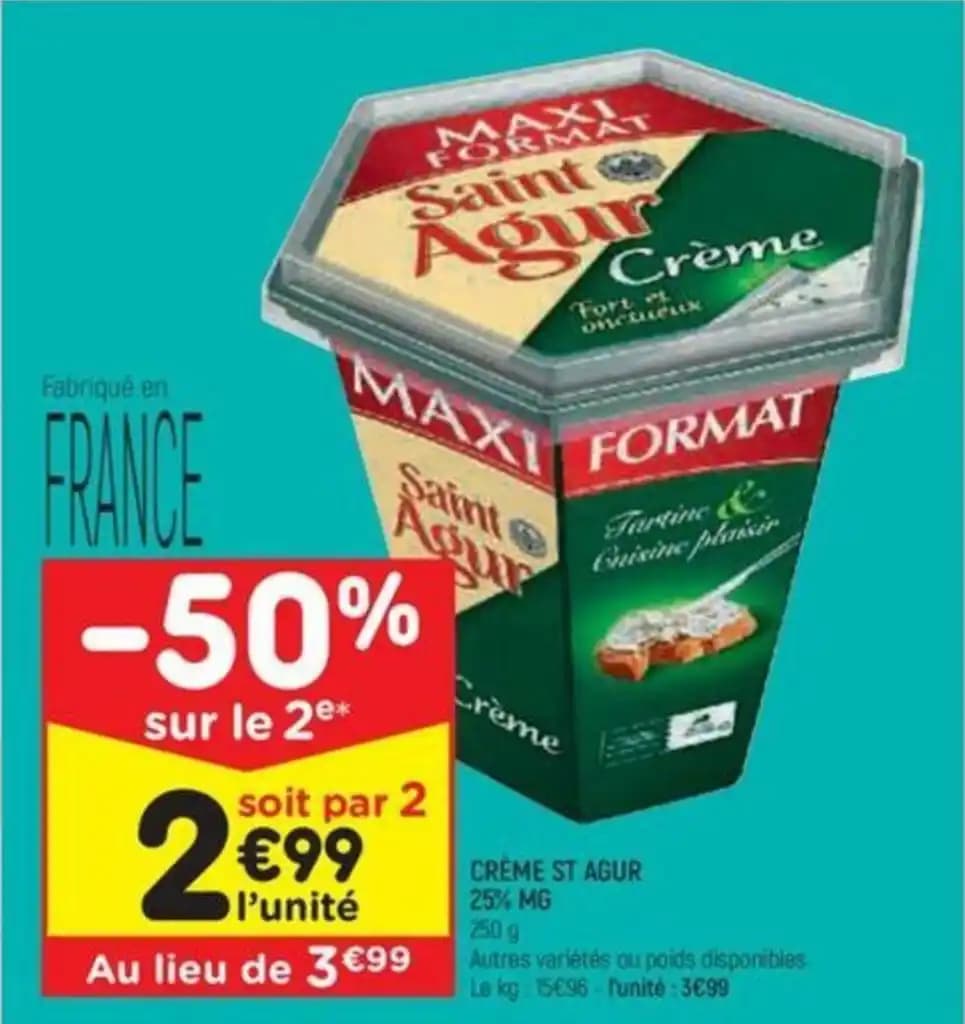 CRÈME ST AGUR 25% MG