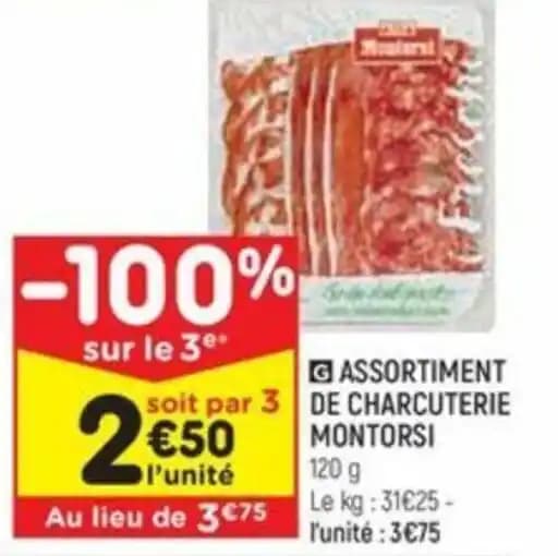 ASSORTIMENT DE CHARCUTERIE MONTORSI