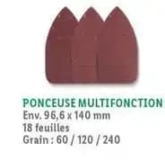 Parkside - ponceuse multifonction