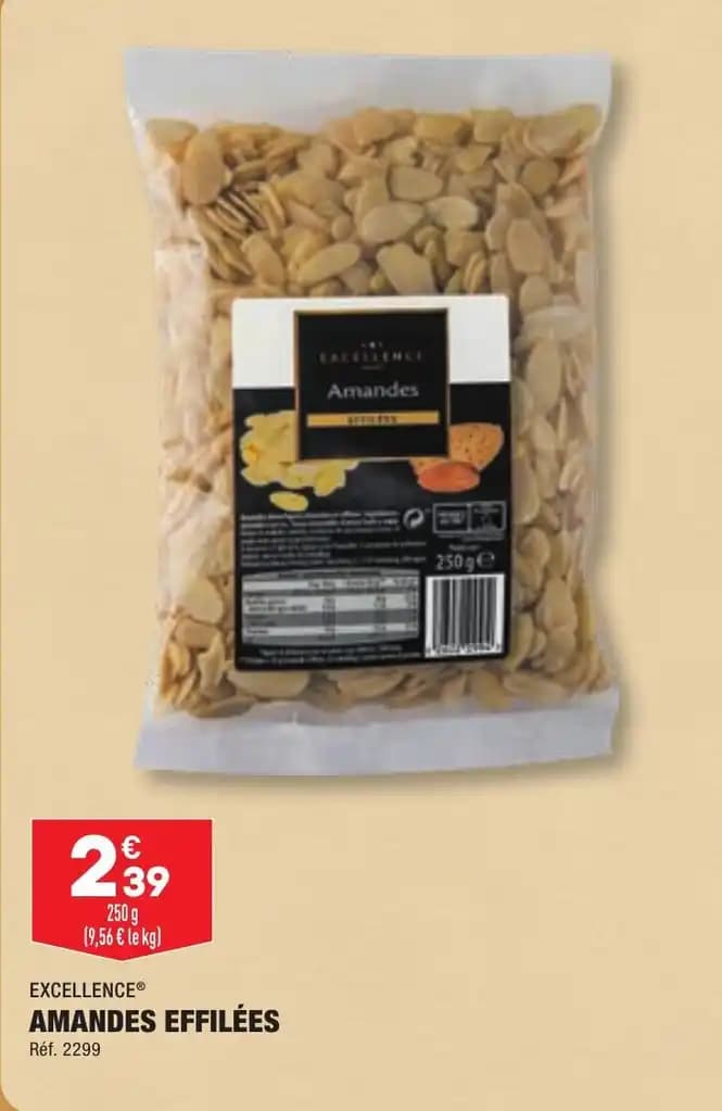 EXCELLENCE® AMANDES EFFILÉES