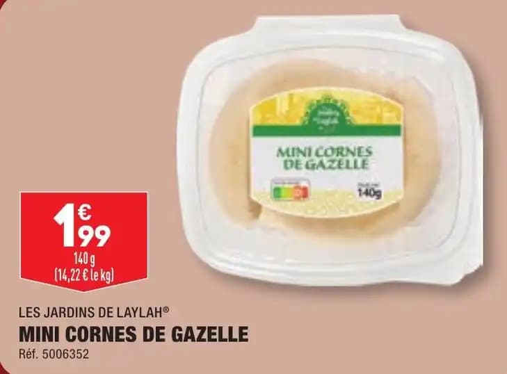 LES JARDINS DE LAYLAH® MINI CORNES DE GAZELLE