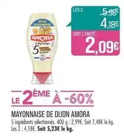 Amora - mayonnaise de dijon amora