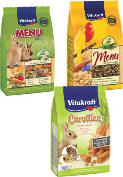 VITAKRAFT SUR TOUTE L' ALIMENTATION POUR RONGEURS ET OISEAUX DOMESTIQUES