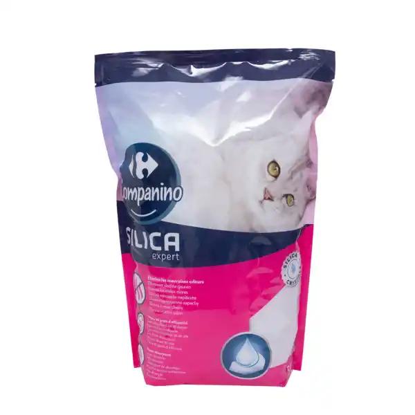 CARREFOUR COMPANINO Litière de Silice pour chats