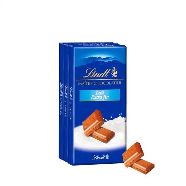 LINDT Tablettes de chocolat Maître Chocolatier