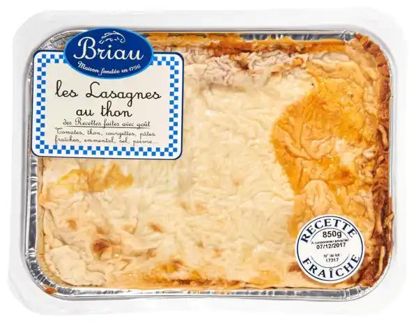 Lasagnes au thon MAISON BRIAU