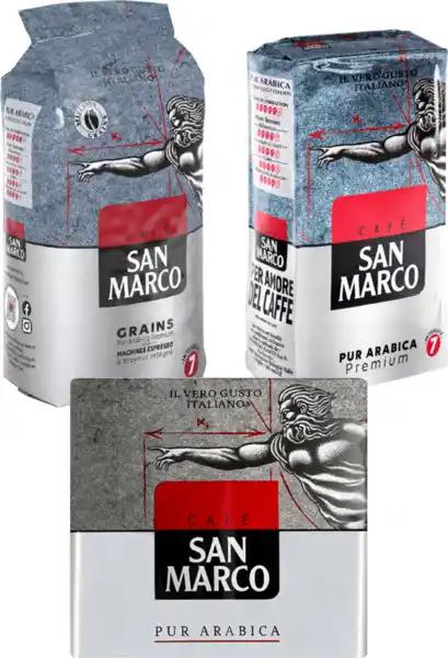 SAN MARCO SUR TOUS LES CAFÉS