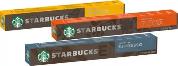 STARBUCKS SUR TOUTES LES CAPSULES X10