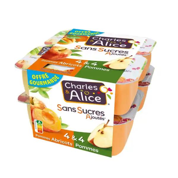 CHARLES & ALICE Dessert fruitier sans sucres ajoutés offre gourmande