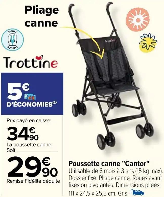 Poussette canne "Cantor"