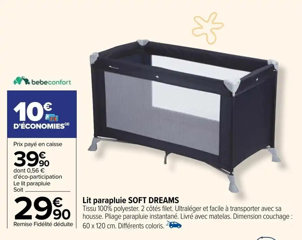 Lit parapluie SOFT DREAMS