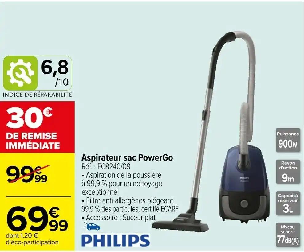 Aspiration de la poussière Réf. FC8240/09