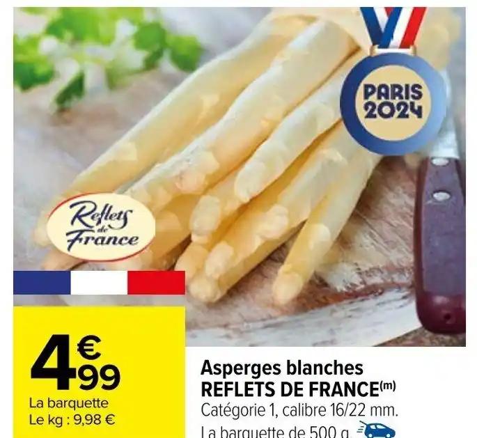 Asperges blanches REFLETS DE FRANCE(m)