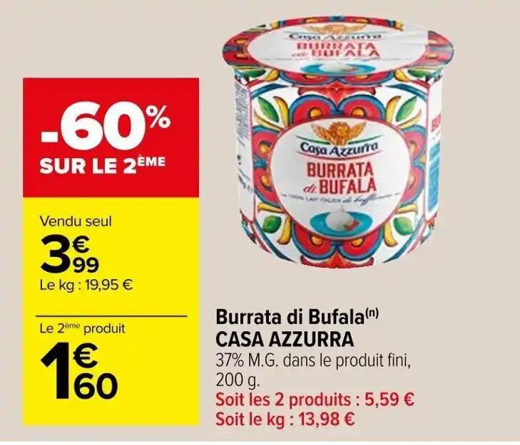 Burrata di Bufala(n) CASA AZZURRA