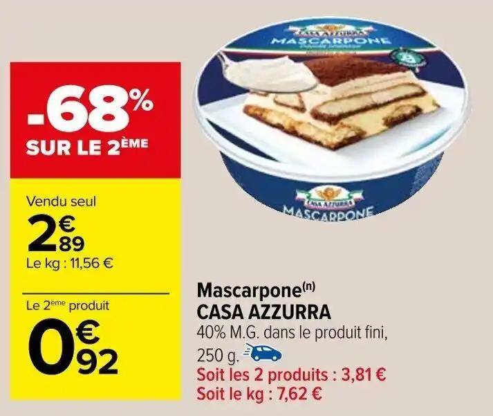 Mascarpone(n) CASA AZZURRA