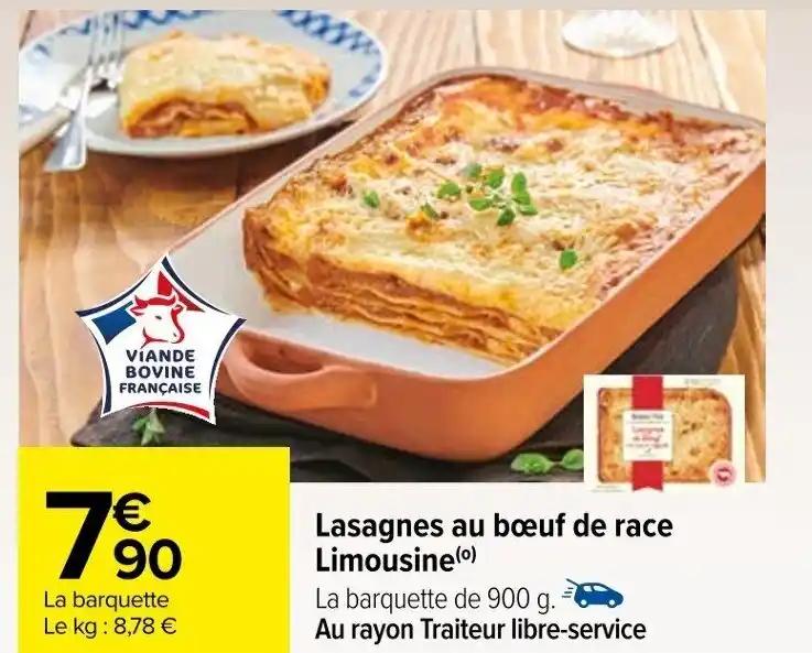 Lasagnes au boeuf de race Limousine (0)