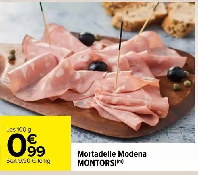 Mortadelle Modena MONTORSI(m)