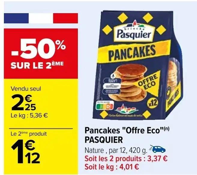 Pancakes "Offre Eco"(n) PASQUIER