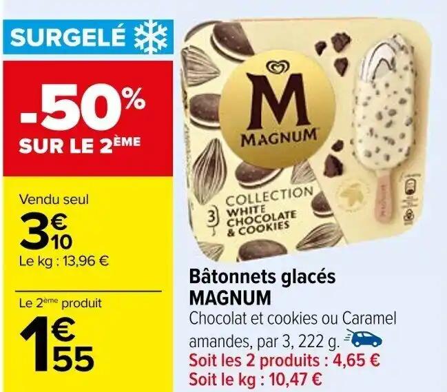 Bâtonnets glacés MAGNUM