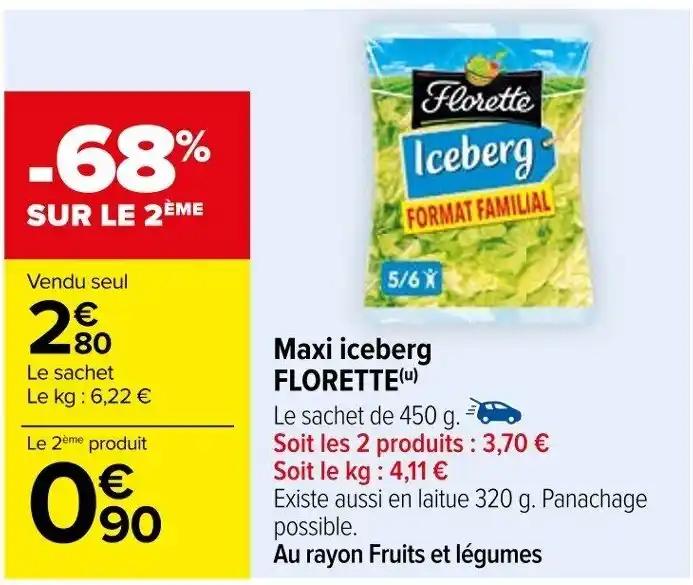 Maxi iceberg FLORETTE (4)