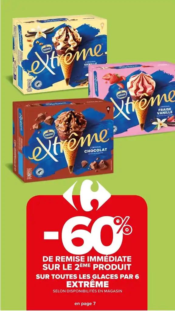 SUR TOUTES LES GLACES PAR 6 EXTRÊME