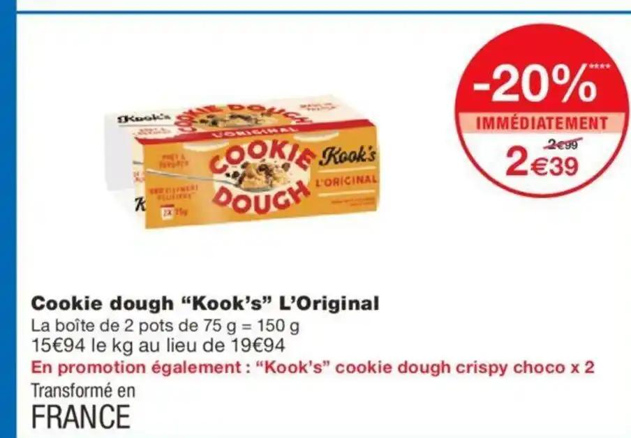 Cookie dough "Kook's" L'Original