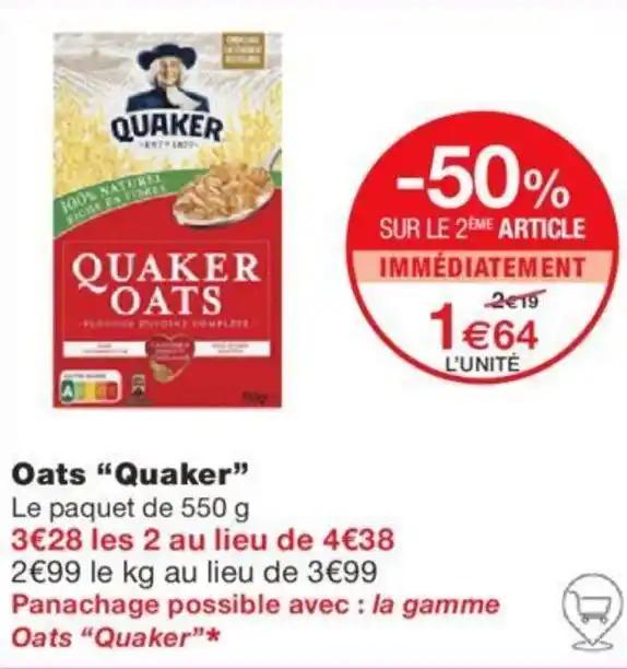 Oats "Quaker"