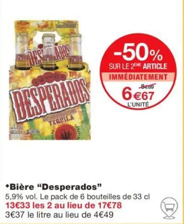 *Bière "Desperados"