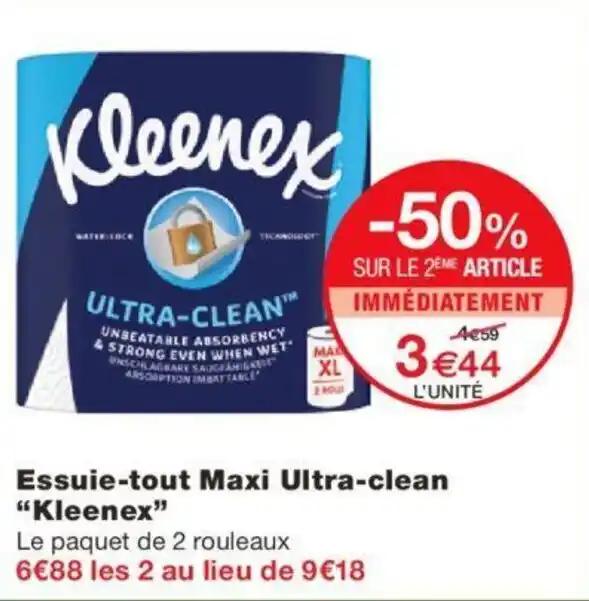 Essuie-tout Maxi Ultra-clean "Kleenex"