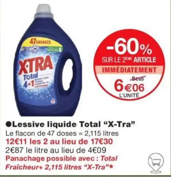 ●Lessive liquide Total "X-Tra"