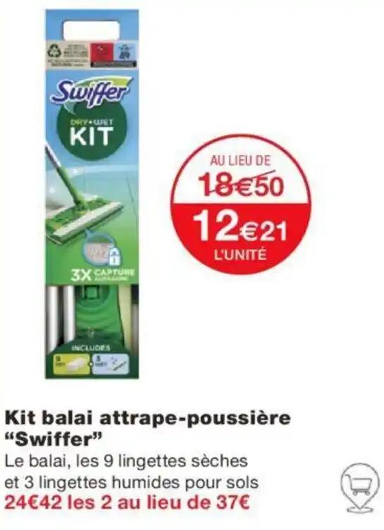 Kit balai attrape-poussière "Swiffer"