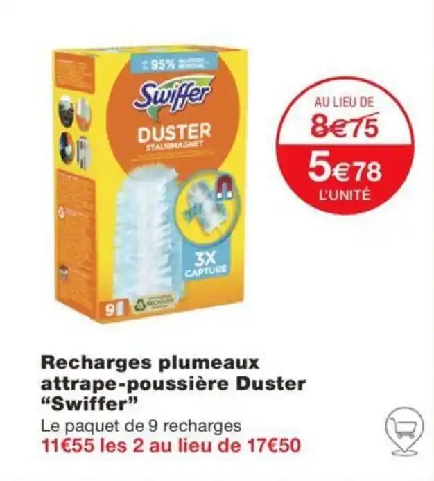 Recharges plumeaux attrape-poussière Duster "Swiffer"