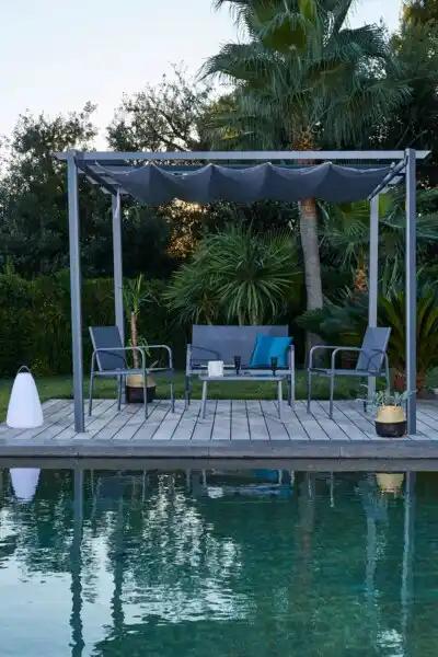 HYBA Pergola 3x3m Elda