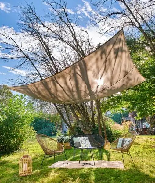 Voile d'ombrage rectangle