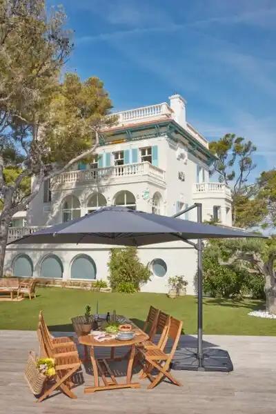 HYBA Parasol excentré 3x4m Roma