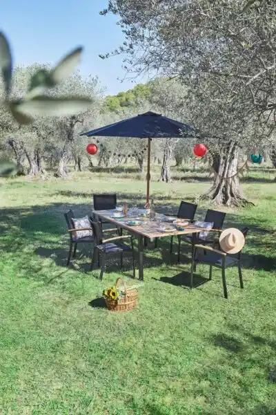 HYBA LA TABLE + 6 FAUTEUILS