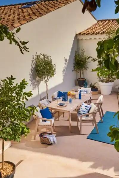 HYBA LA TABLE + 6 FAUTEUILS