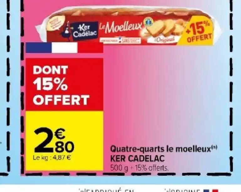 Quatre-quarts le moelleux(n)
