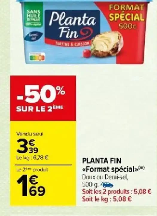 PLANTA FIN Format spécial