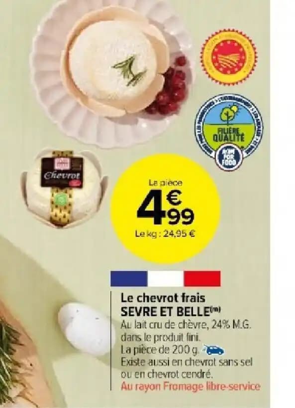 Le chevrot frais SEVRE ET BELLE(m)