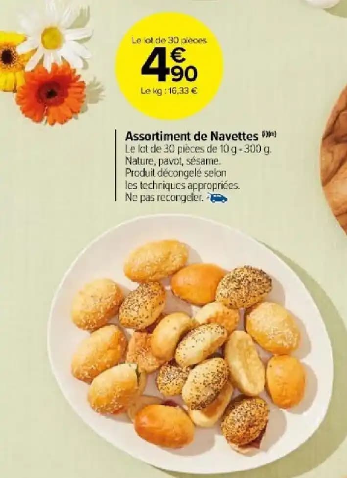 Assortiment de Navettes (m)