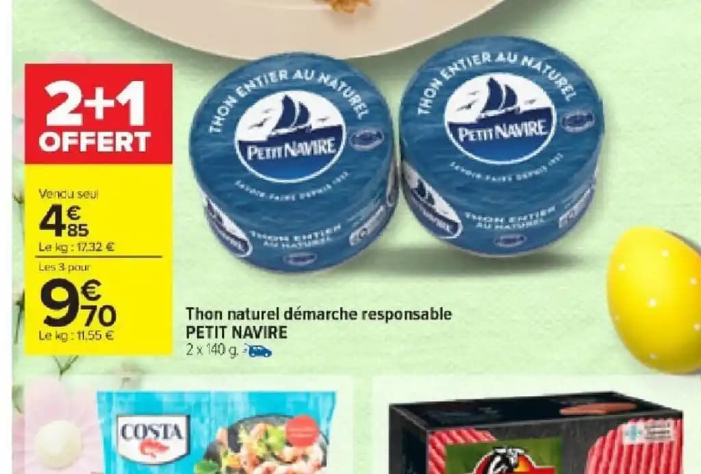 Thon naturel démarche responsable