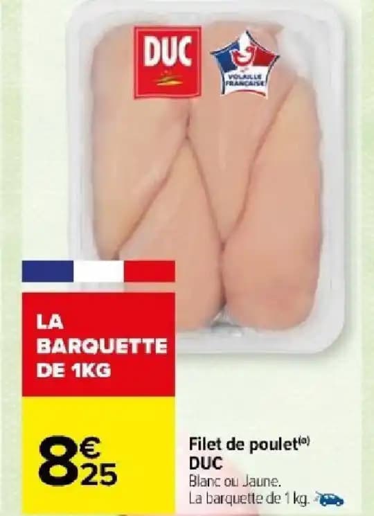 Filet de poulet DUC