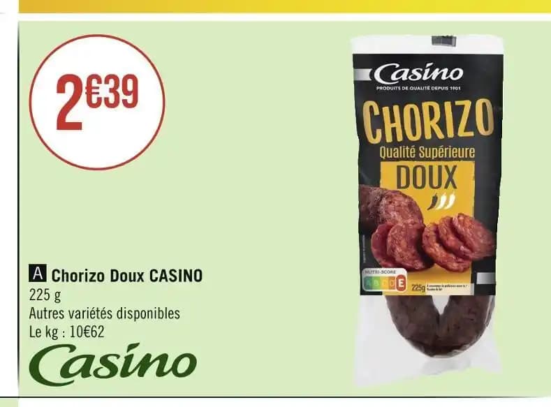 CASINO Chorizo Doux