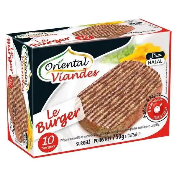 Viandes À Burger De Boeuf Oriental