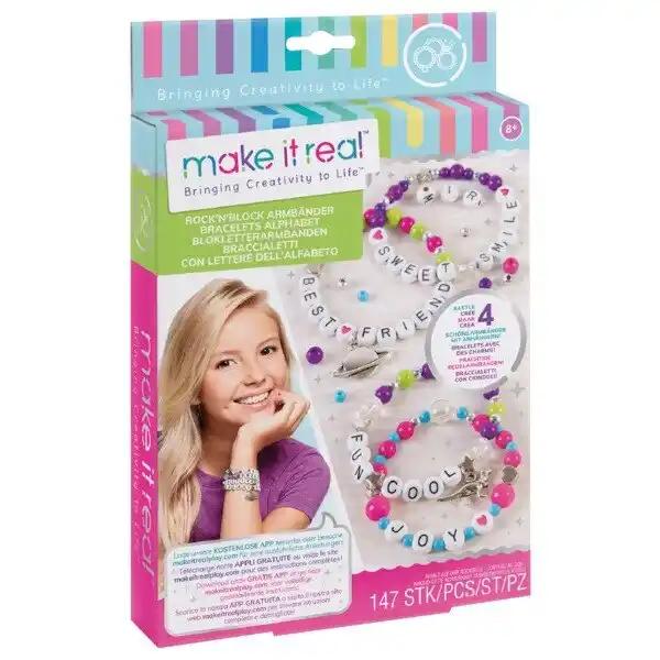 Bracelets Alphabet Make It Real
