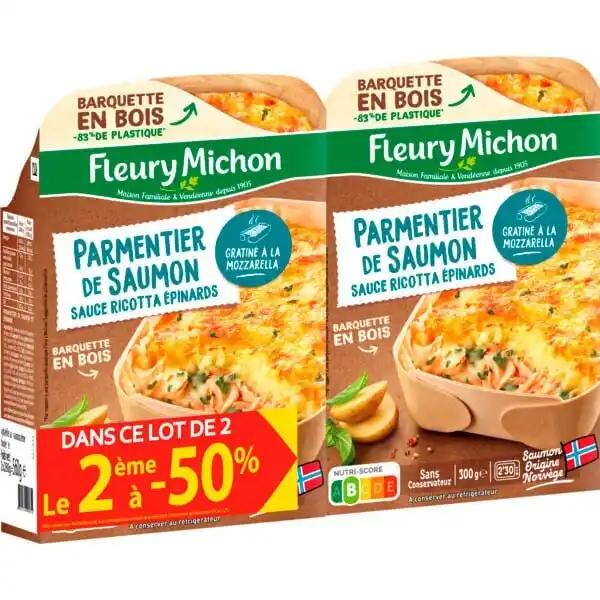 Parmentier De Saumon Sauce Ricotta Fleury Michon