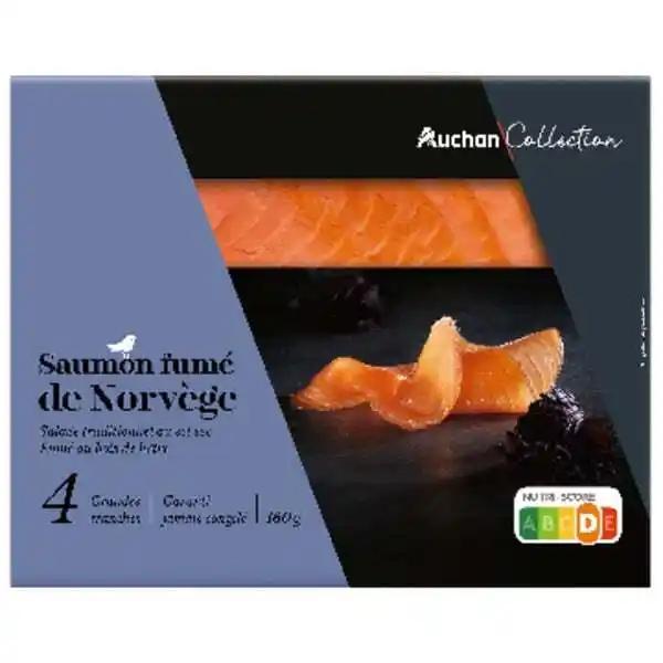 Saumon Fumé Auchan Collection Cultivons Le Bon
