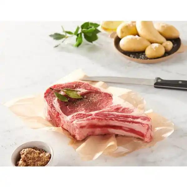 Viande Bovine Bio Filière Auchan Cultivons Le Bon : Côte*** Avec Os